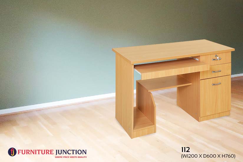 Wooden computer table design for home
